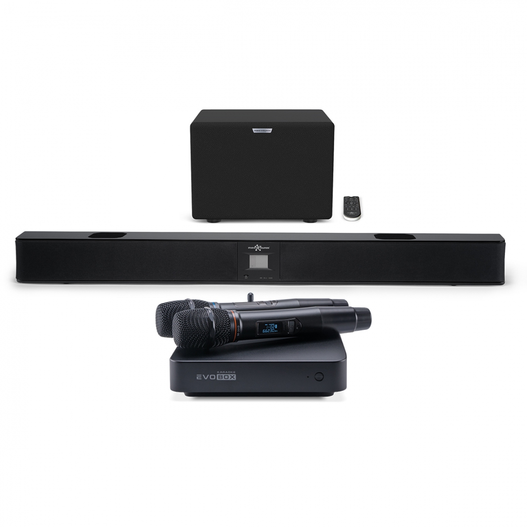 караоке-комплект EVOBOX Plus + EvoSound Bar (саундбар с караоке) в Александрове