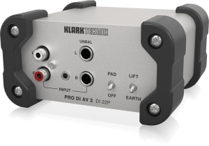Klark Teknik DI 22P пассивный стерео директ-бокс в Александрове